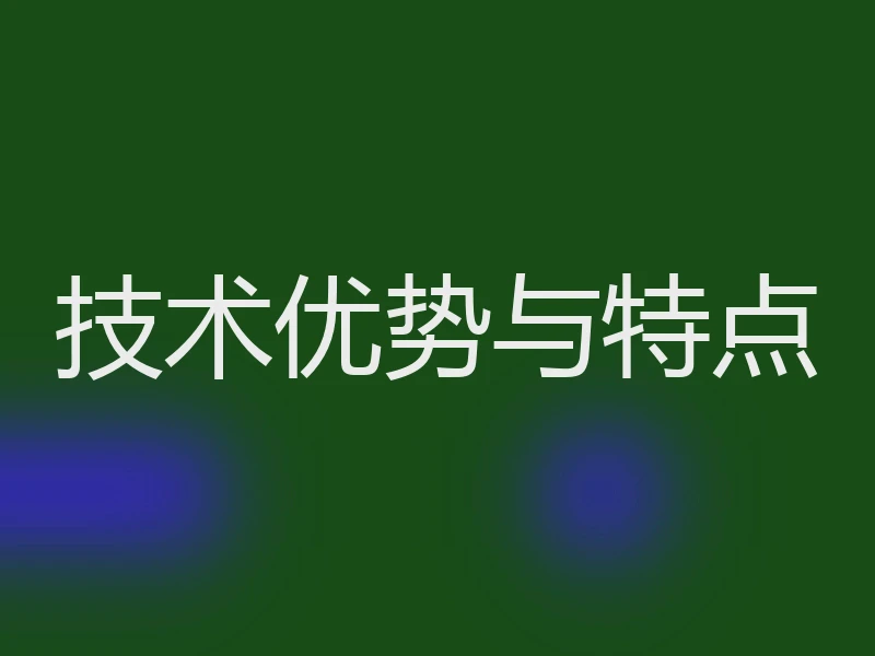 技术优势与特点