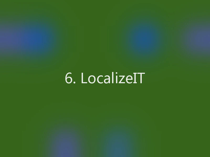 6. LocalizeIT