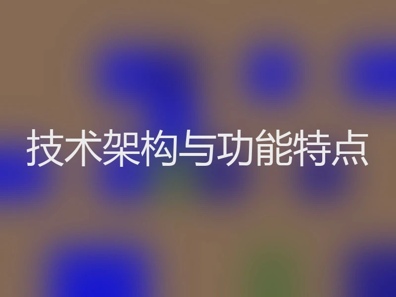 技术架构与功能特点