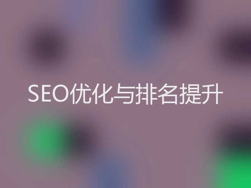 SEO优化与排名提升