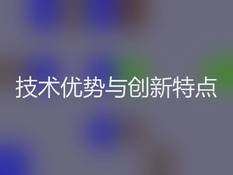 技术优势与创新特点