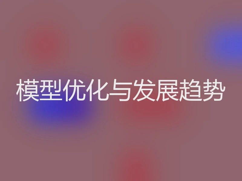 模型优化与发展趋势