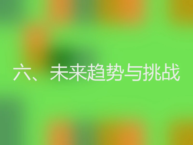 六、未来趋势与挑战