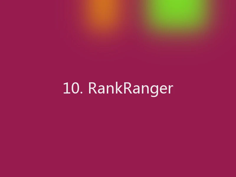 10. RankRanger