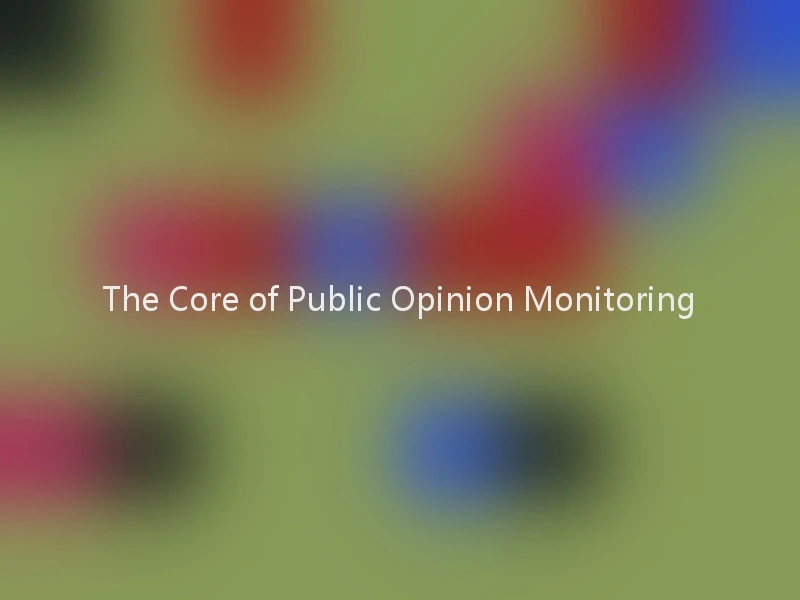 The Core of Public Opinion Monitoring