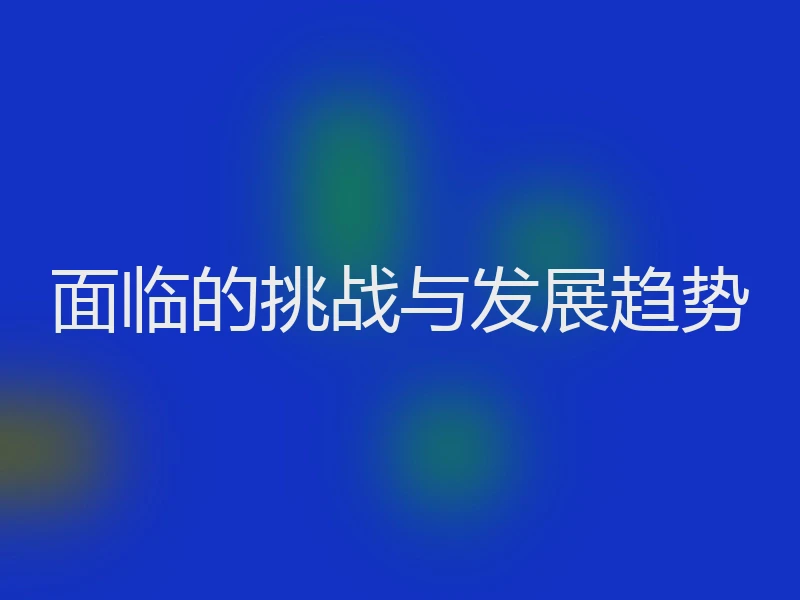 面临的挑战与发展趋势