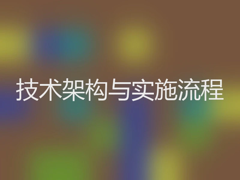 技术架构与实施流程