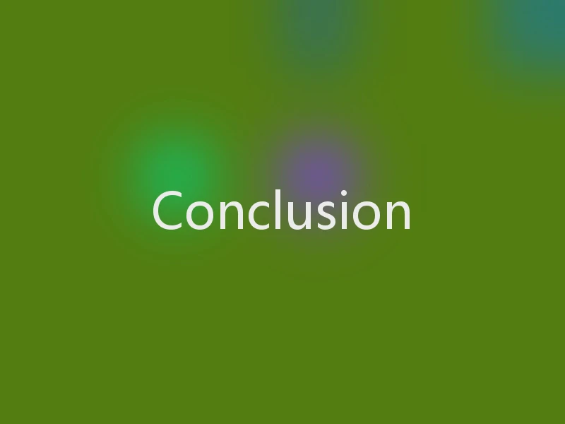 Conclusion