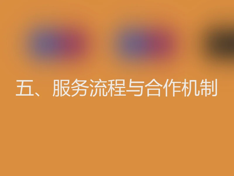 五、服务流程与合作机制