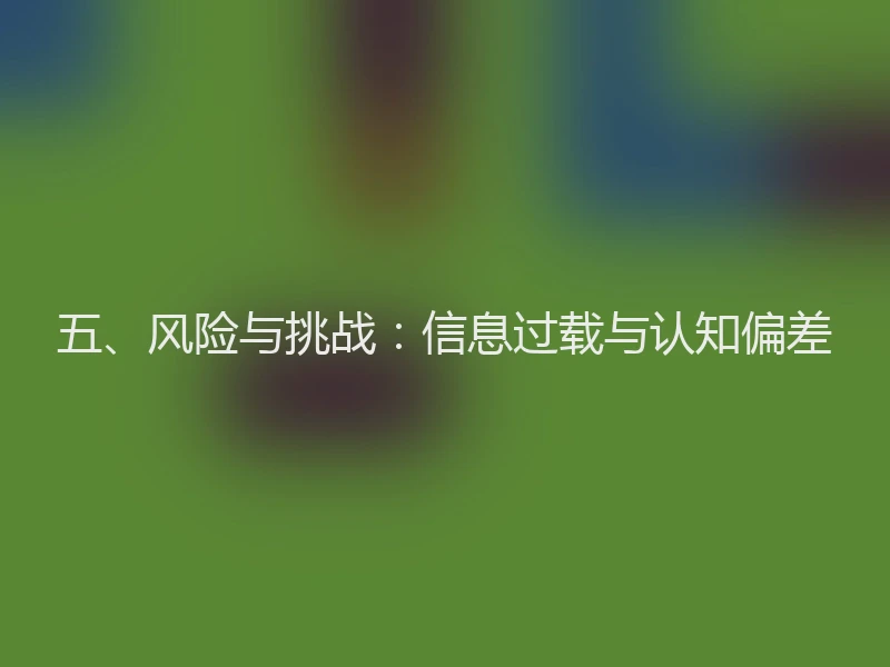 五、风险与挑战：信息过载与认知偏差