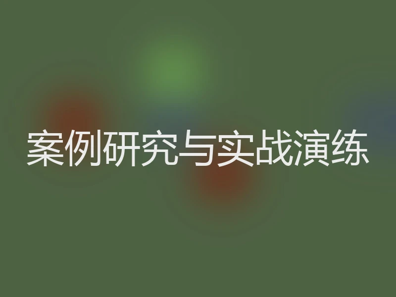 案例研究与实战演练