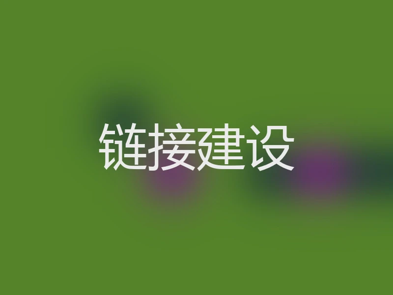 链接建设
