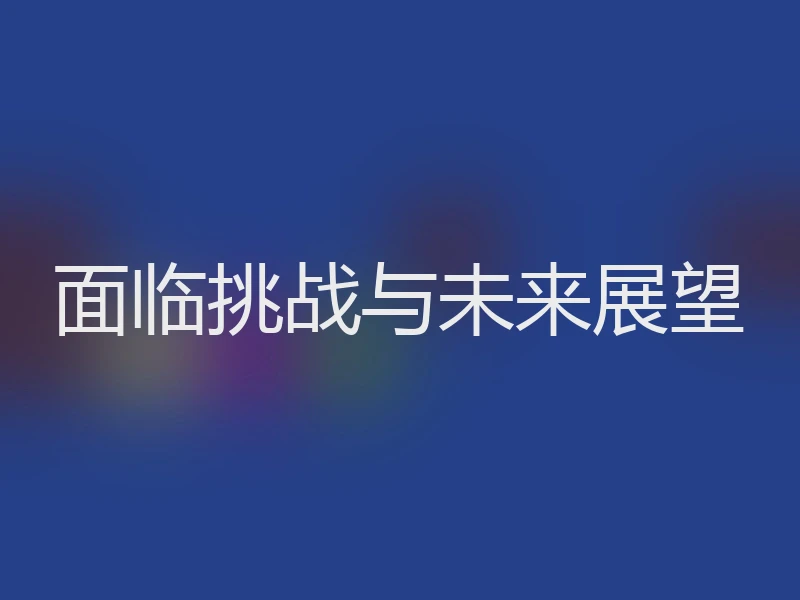 面临挑战与未来展望