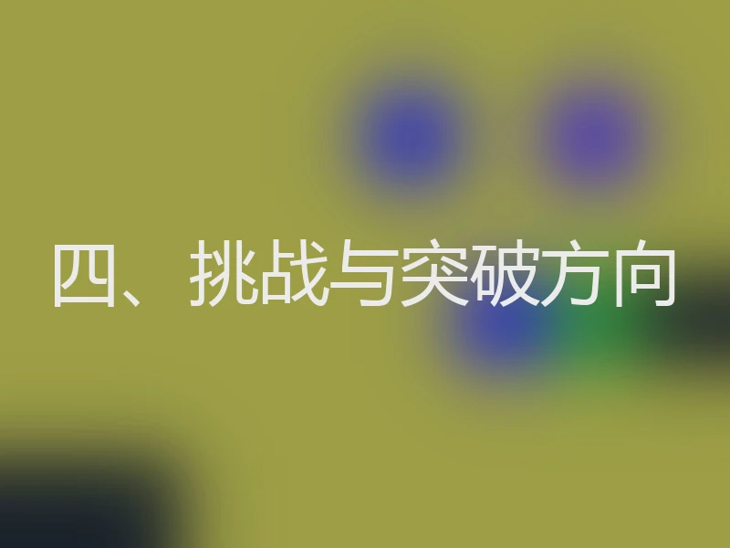 四、挑战与突破方向