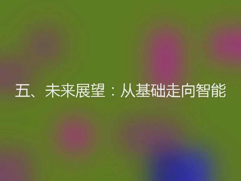 五、未来展望:从基础走向智能