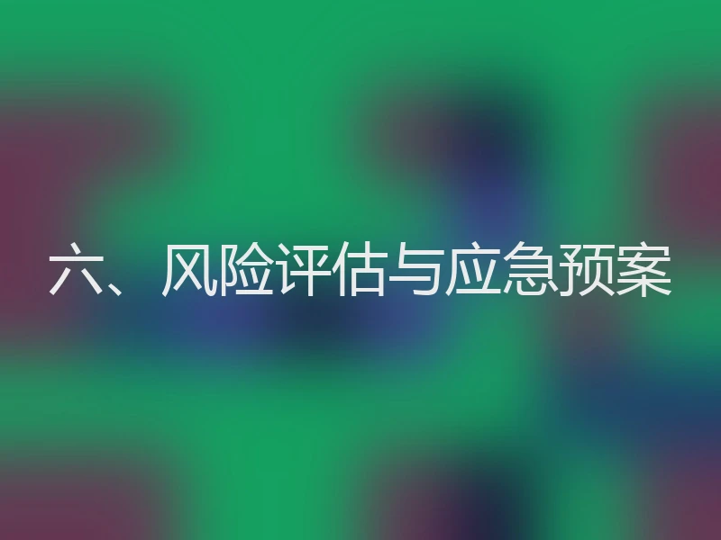 六、风险评估与应急预案