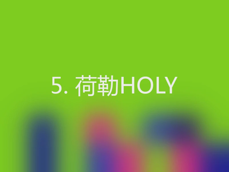 5. 荷勒HOLY
