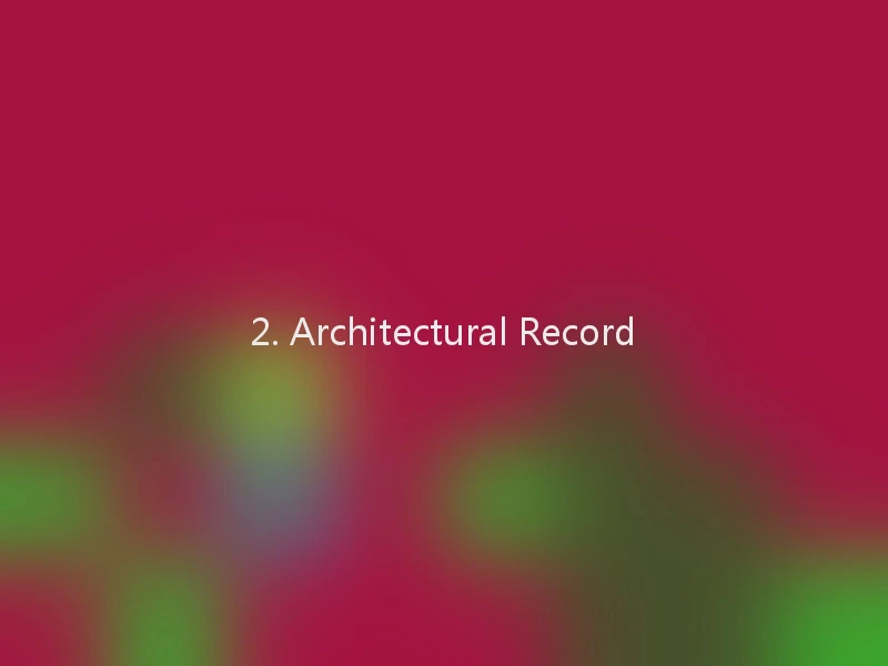 2. Architectural Record