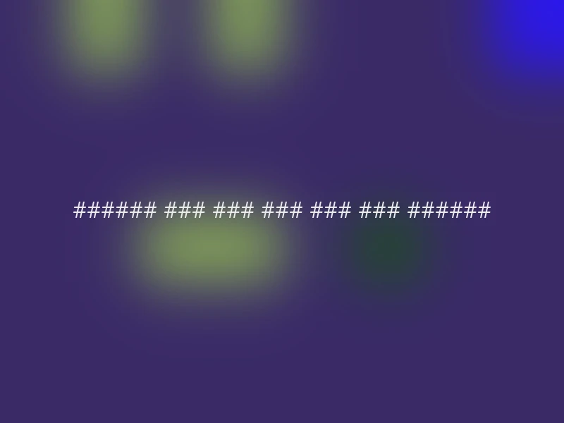 ###### ### ### ### ### ### ######