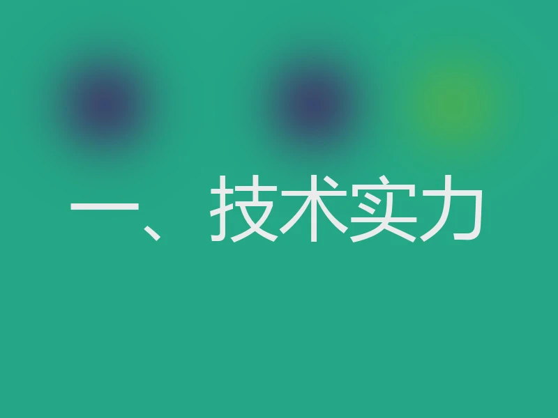 一、技术实力