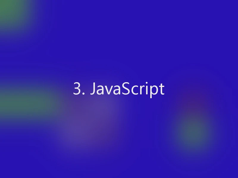 3. JavaScript