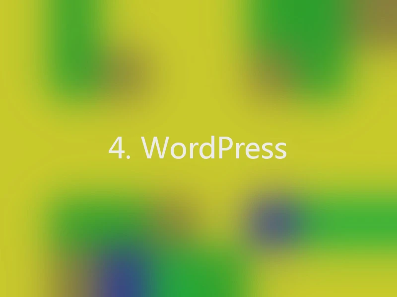 4. WordPress