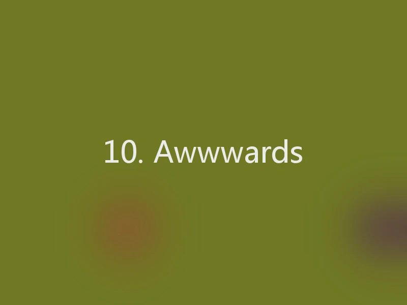 10. Awwwards