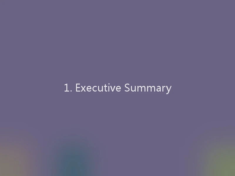 1. Executive Summary