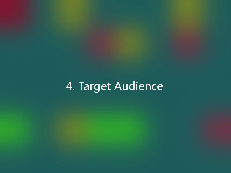 4. Target Audience