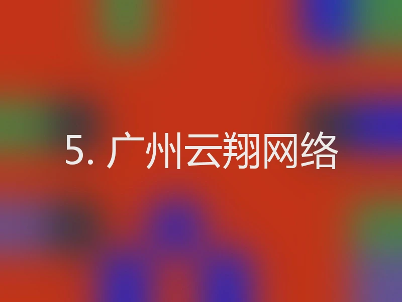 5. 广州云翔网络