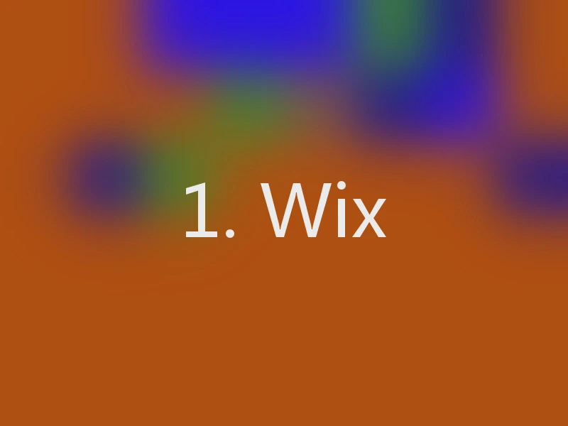 1. Wix