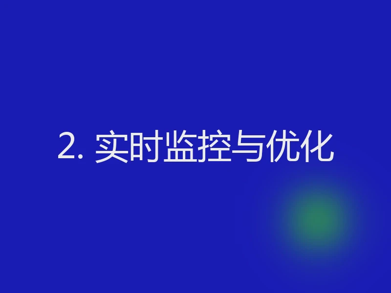 2. 实时监控与优化