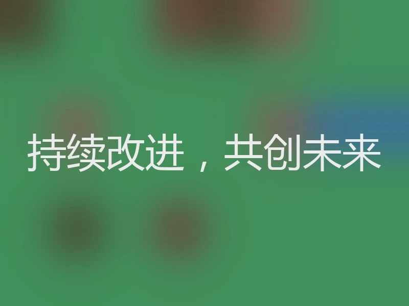 持续改进,共创未来
