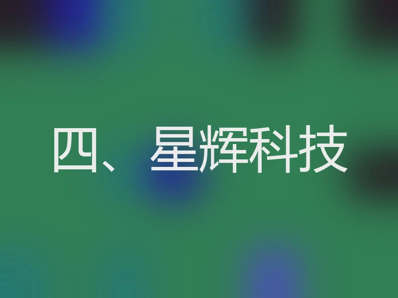 四、星辉科技