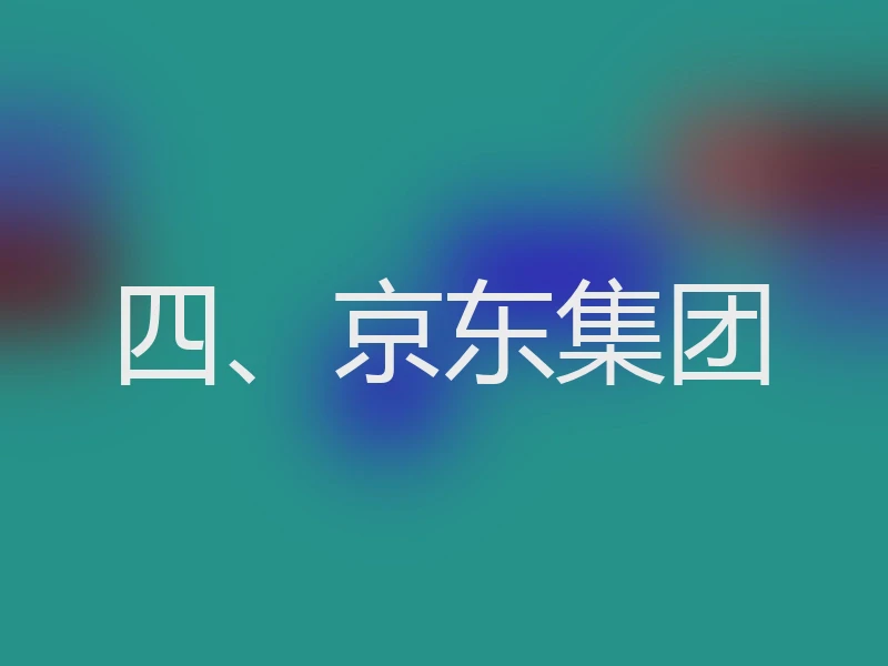 四、京东集团