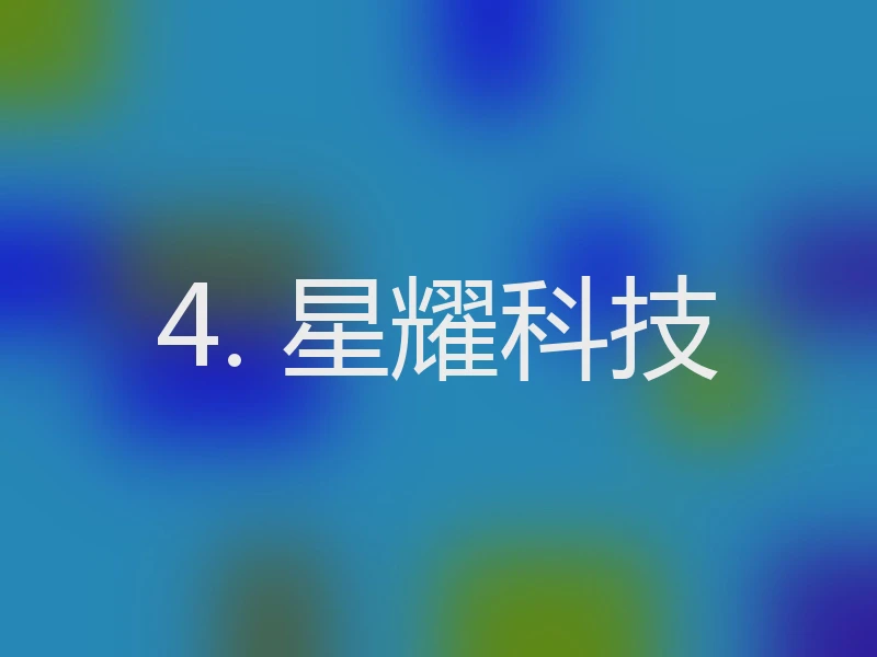 4. 星耀科技